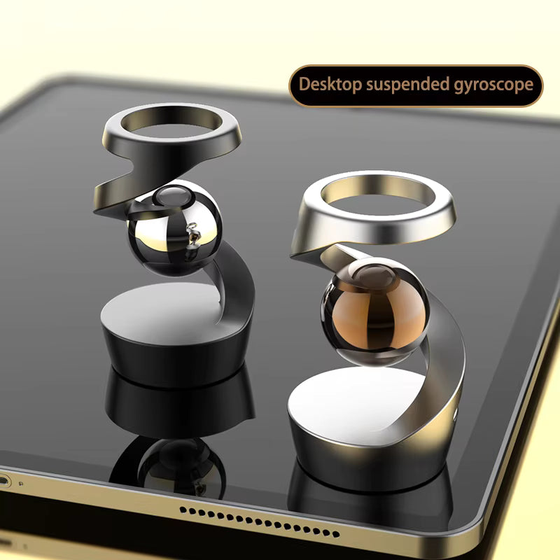 Desk Gyroscope - Mechanical Elegance