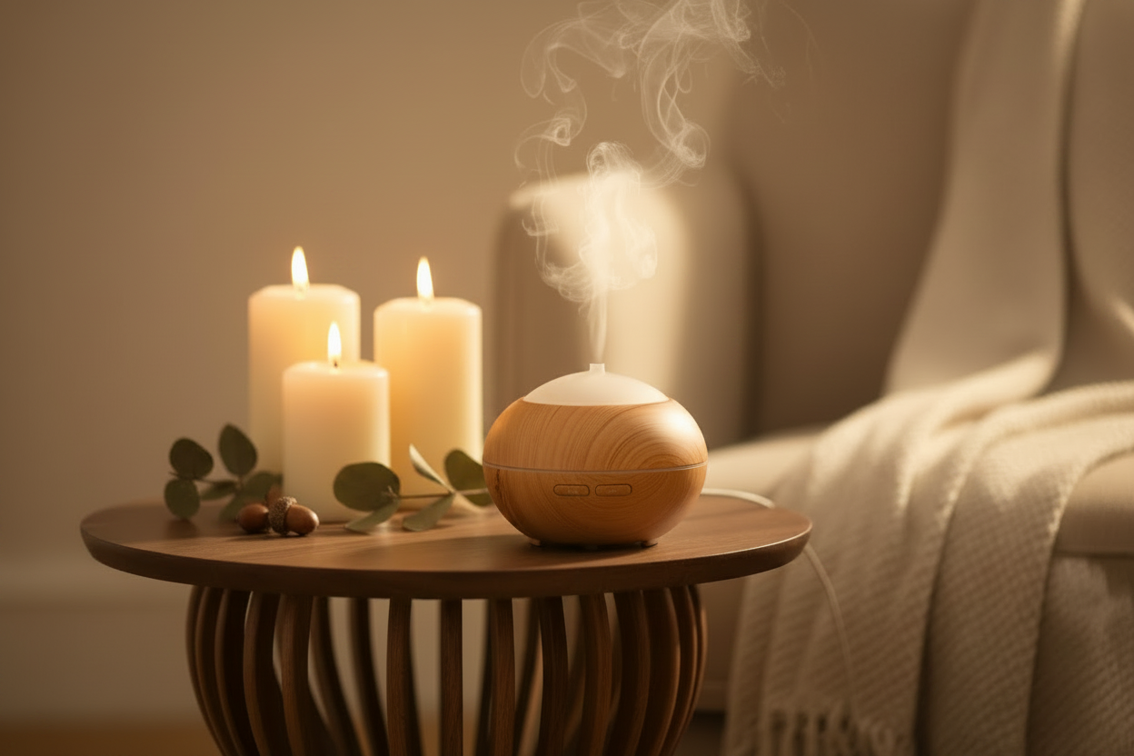 Diffuseur USB Bois - Ambiance cocooning