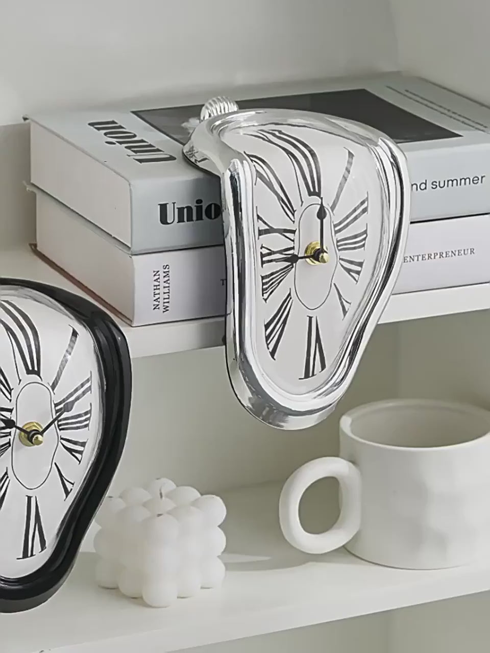 Horloge Murale Surréaliste | Art Déco Original & Unique