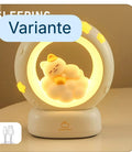 Veilleuse LED lapin et chat - ambiance nocturne douce