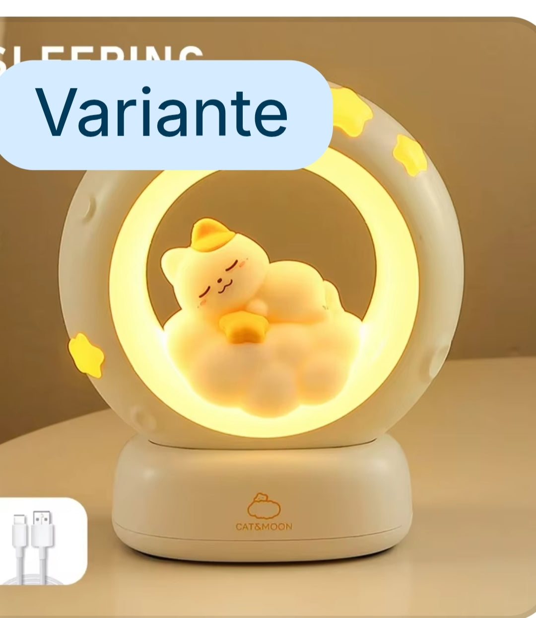 Lampe Lapin LED | Veilleuse Douce & Magique pour Enfants
